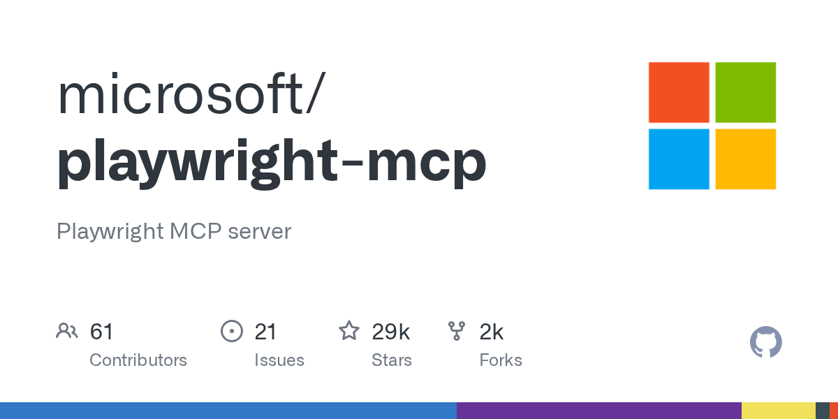 playwright-mcp: Playwright MCP server