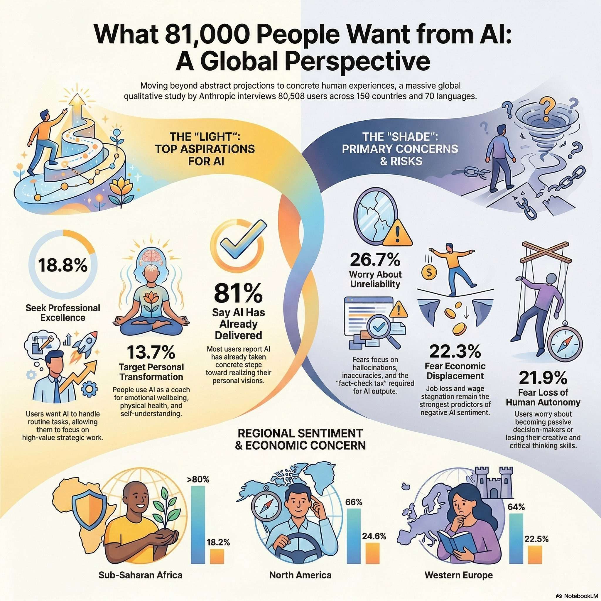 The Human Side of the Machine: 5 Surprising Lessons from 81,000 AI Users